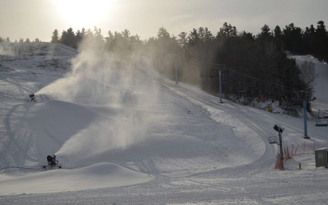 New Season - Snowmaking at Calabogie Peaks