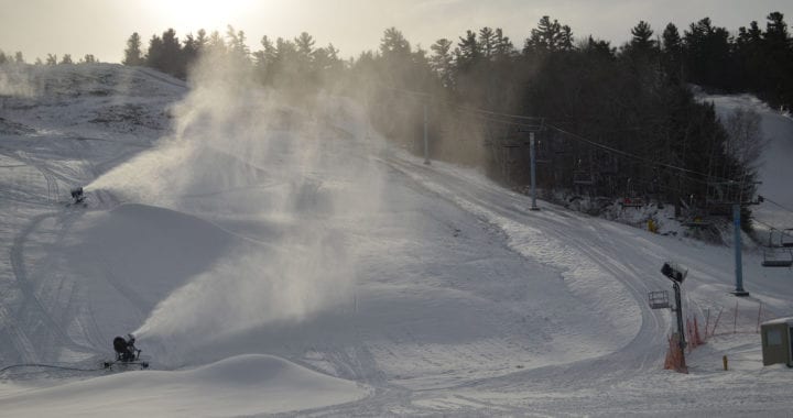 New Season - Snowmaking at Calabogie Peaks