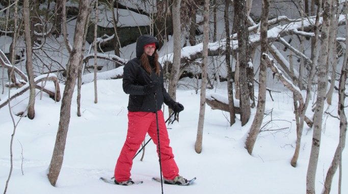 Snowshoeing at Calabogie Peaks