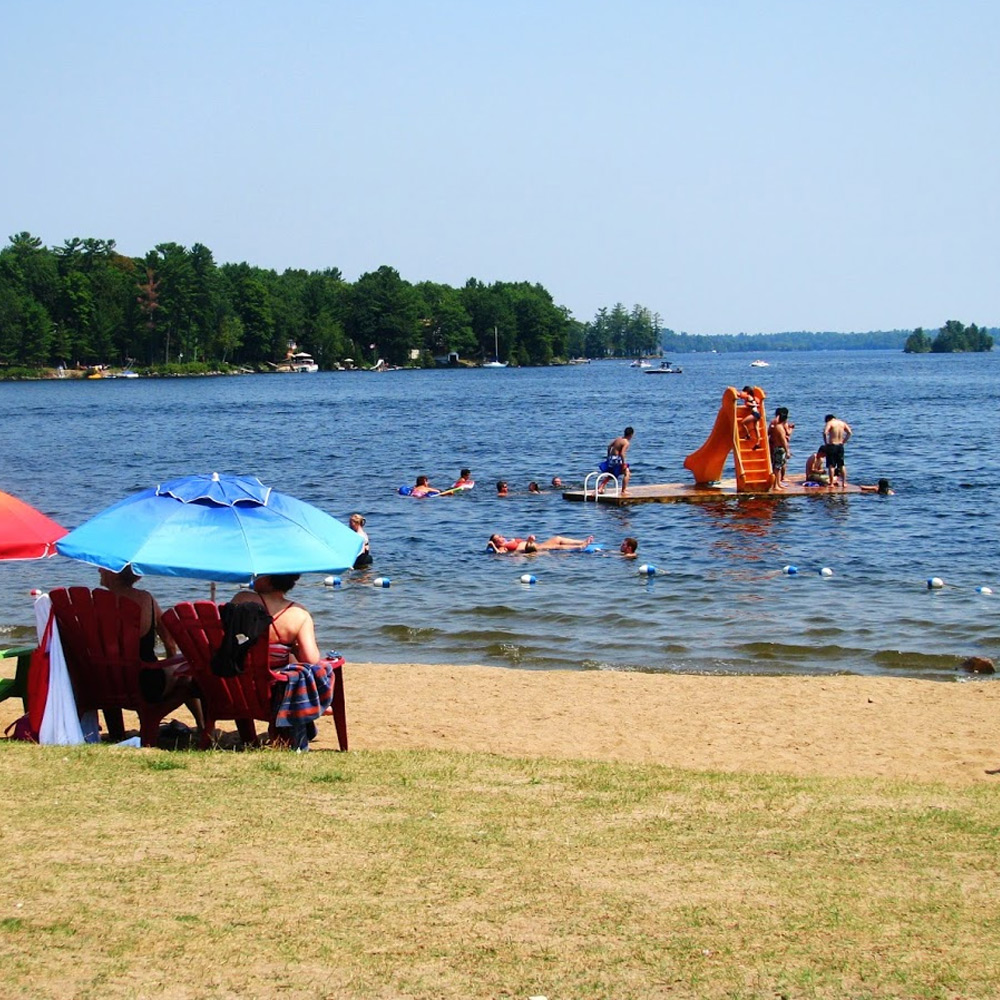 Beach at the Peaks - Ontario getaways