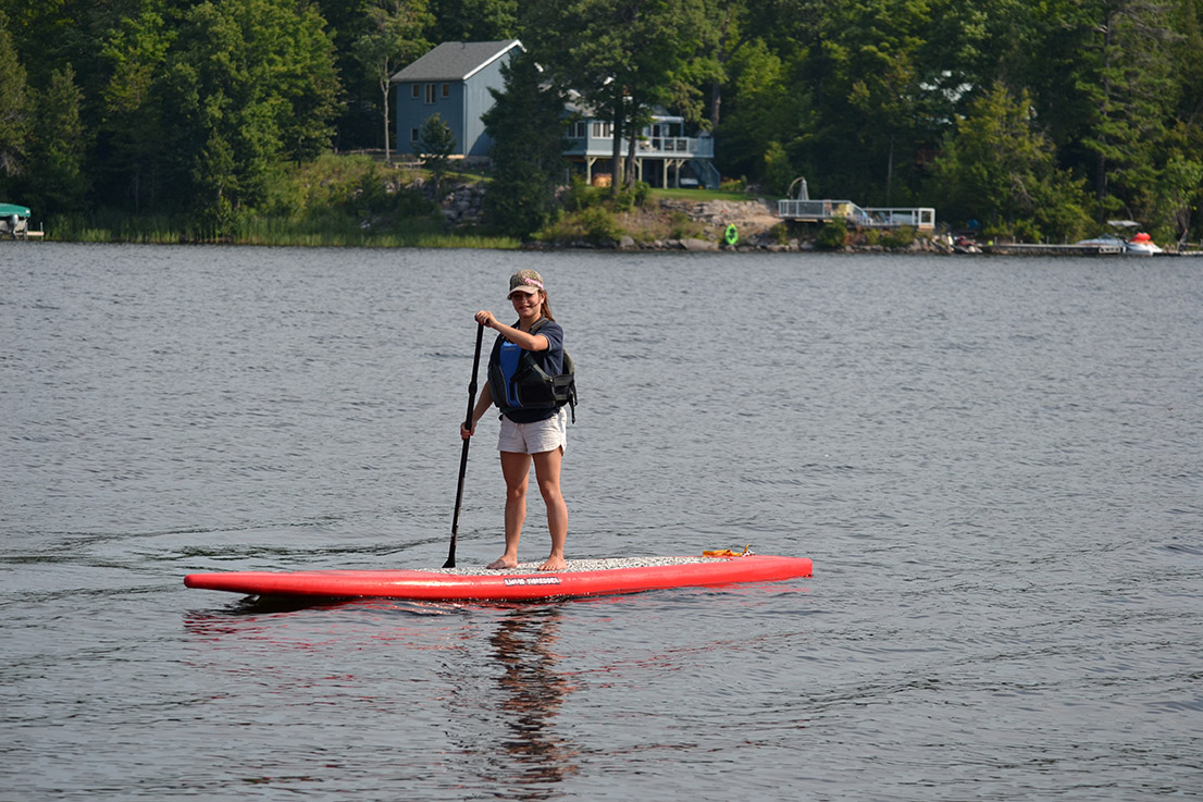 Paddle boarding Calabogie