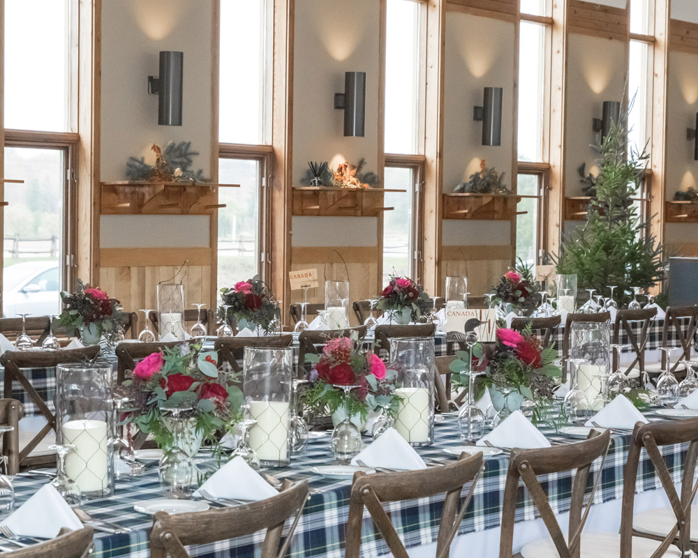 Wedding- Algonquin Hall Indoor reception venues Ontario - Algonquin Hall