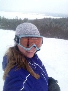 Calabogie Adventurer Skiing solo Selfie