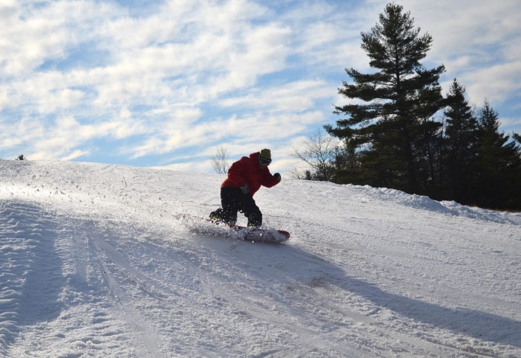 Ski season at the Peaks