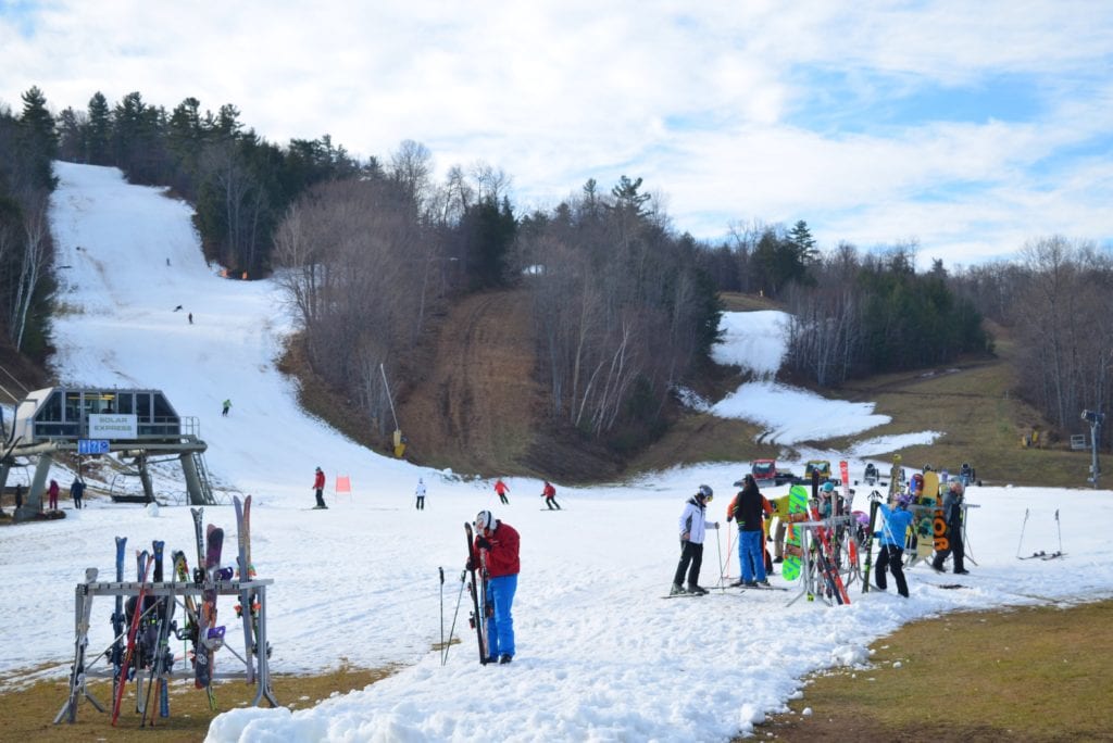 Ski season at the Peaks - Opening Weekend