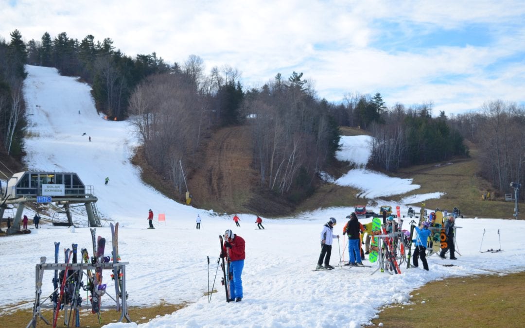 opening weekend - new ski season at the Peaks