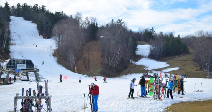 opening weekend - new ski season at the Peaks