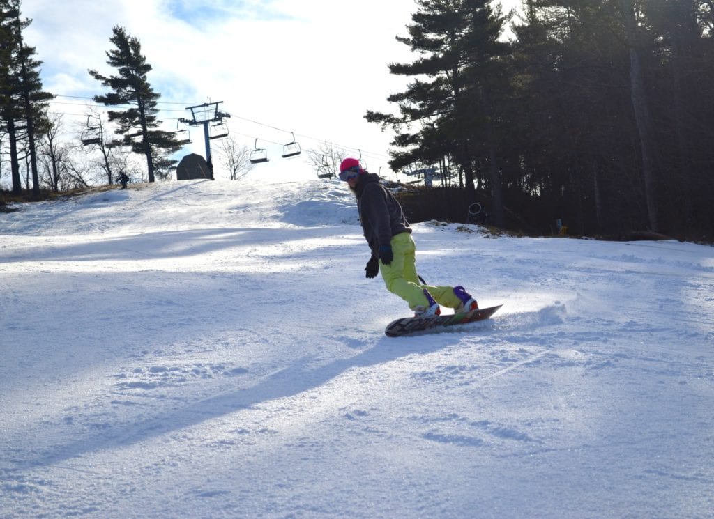 Ski season at the Peaks