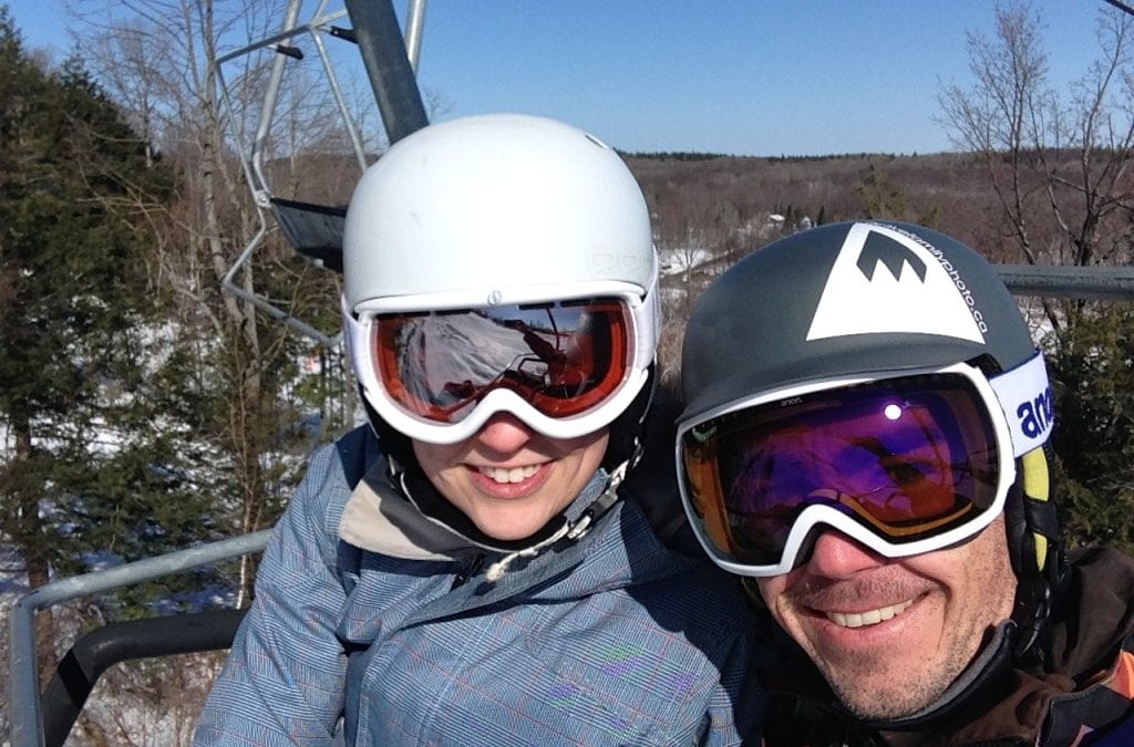 Rob Whelan Photo, - Ski Chairlift Selfie