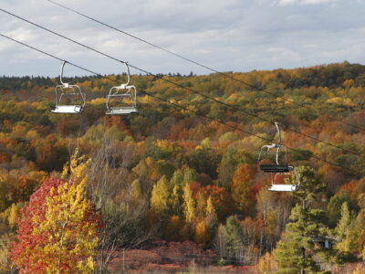 Fall Colours Chairlift Rides at the Peaks