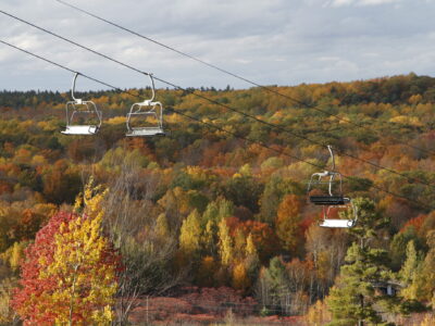 Fall Colours Chairlift Rides at the Peaks