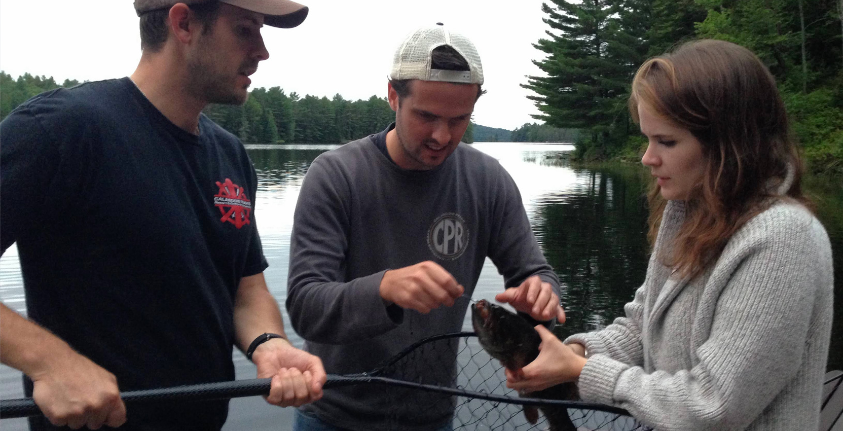 Fishing at Calabogie Peaks