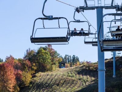 Fall Colours Chairlift